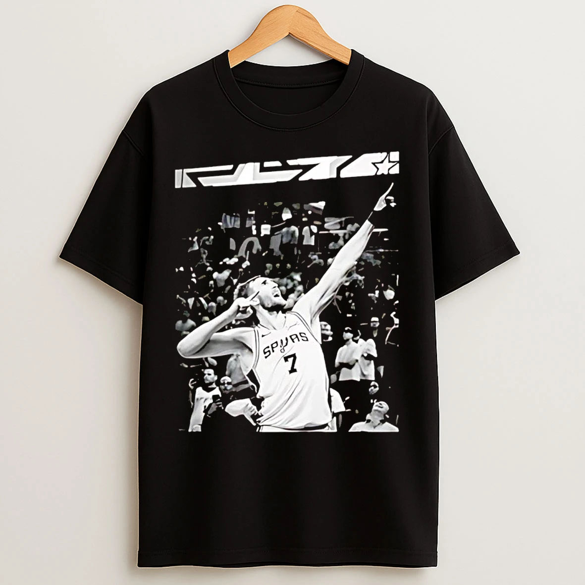 Classic Deaaron Fox Wearing Luke Kornet Dabbing Celebration T Shirts