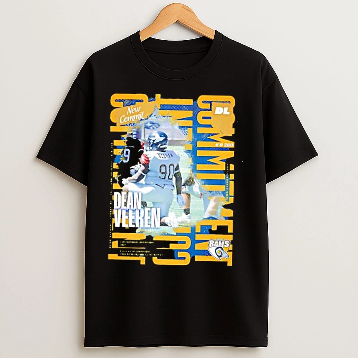 Classic Dean Veeren Langley Rams Welcoming 2025 Commit Stylish T Shirts