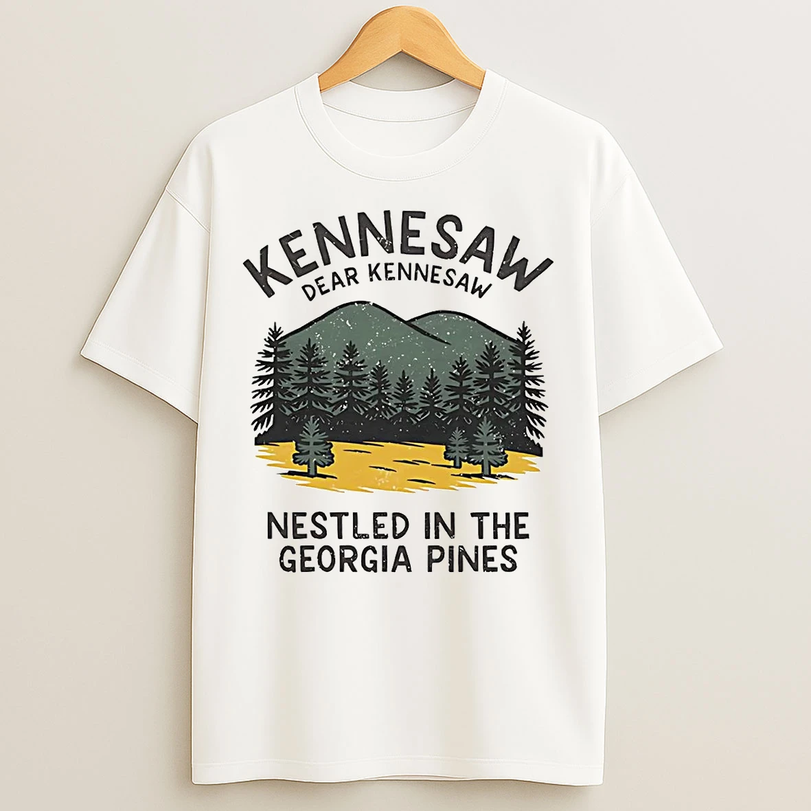 Classic Dear Kennesaw Nestled In The Georgia Pines T Shirts
