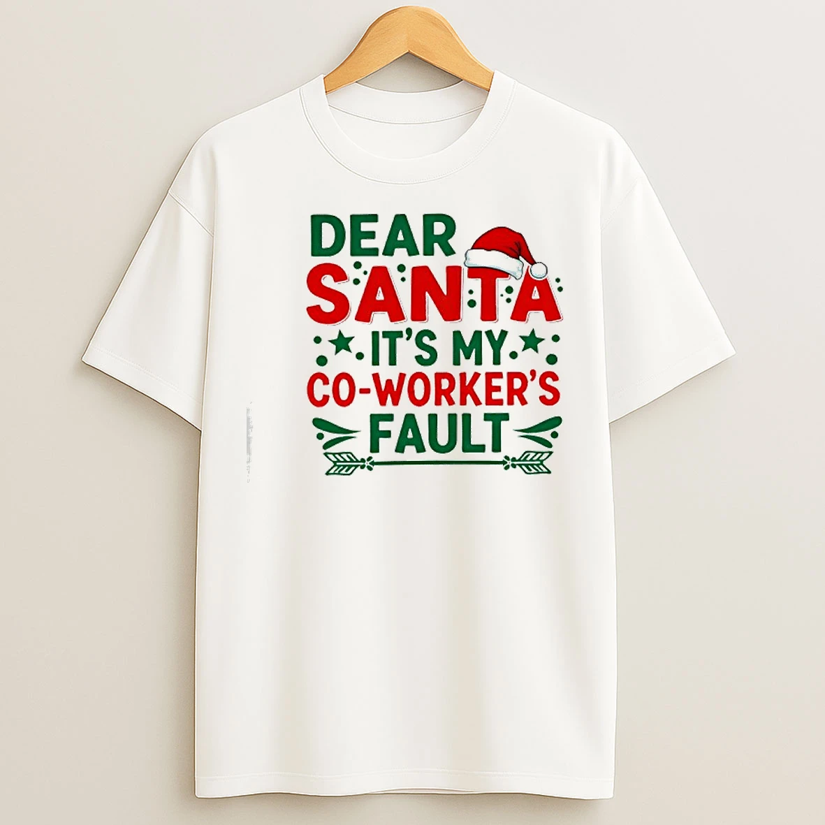 Classic Dear Santa Its Myco Workers Fault Christmas T Shirts