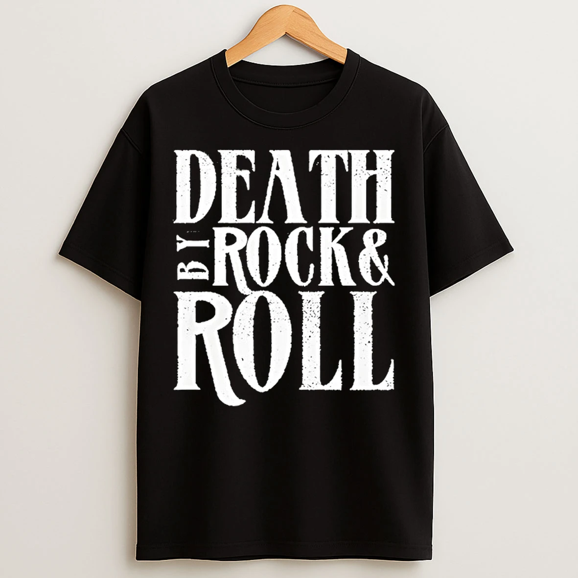 Classic Death By Rock Roll New T Shirts