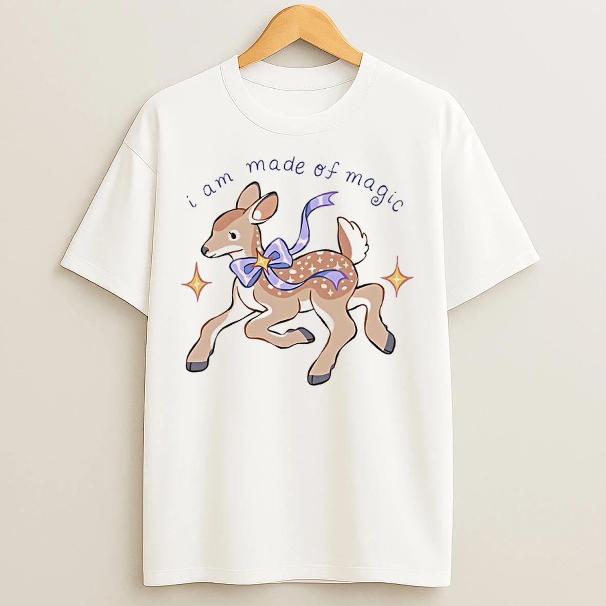 Classic Deer I Am Made Of Magic T Shirts
