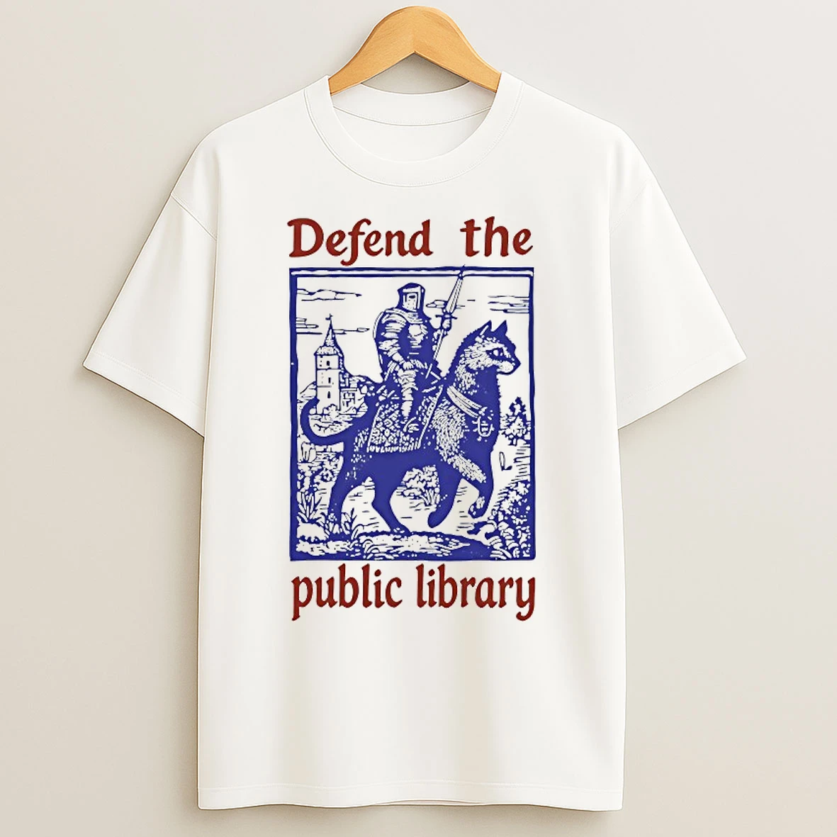 Classic Defend The Public Library T Shirts