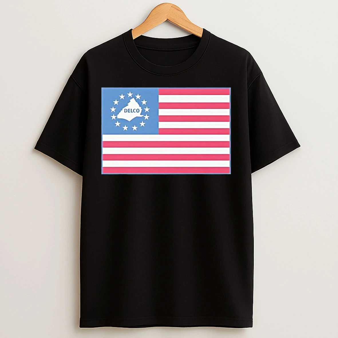 Classic Delco 250 Flag Philadelphia T Shirts