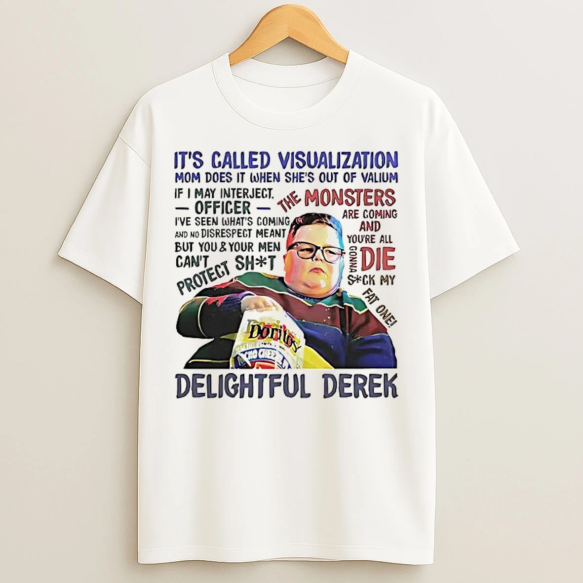 Classic Delightful Derek Its Called Visualization T Shirts