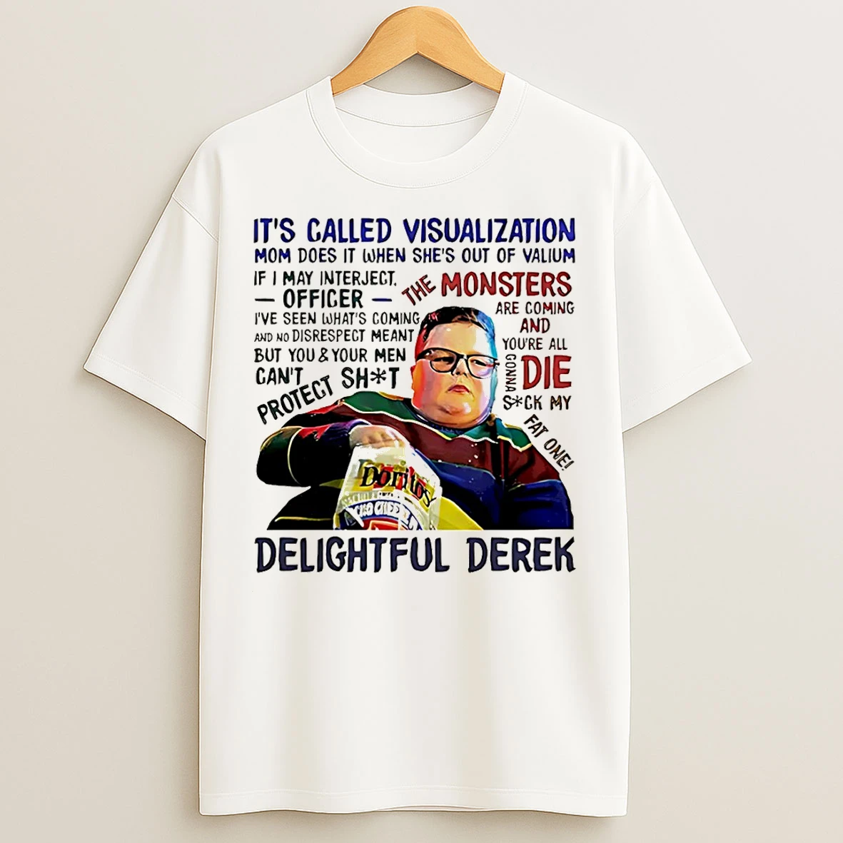 Classic Delightful Derek Suck A Fat One Ufo Movie Christmas T Shirts