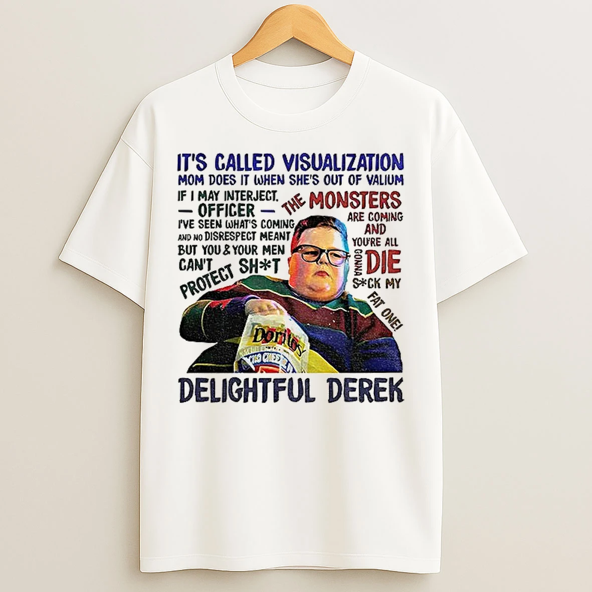 Classic Delightful Derek Suck A Fat One Ufo Movie T Shirts