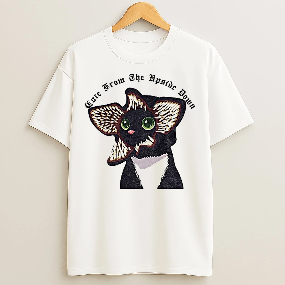 Classic Demogorgon Kitten Cute From The Upside Down T Shirts