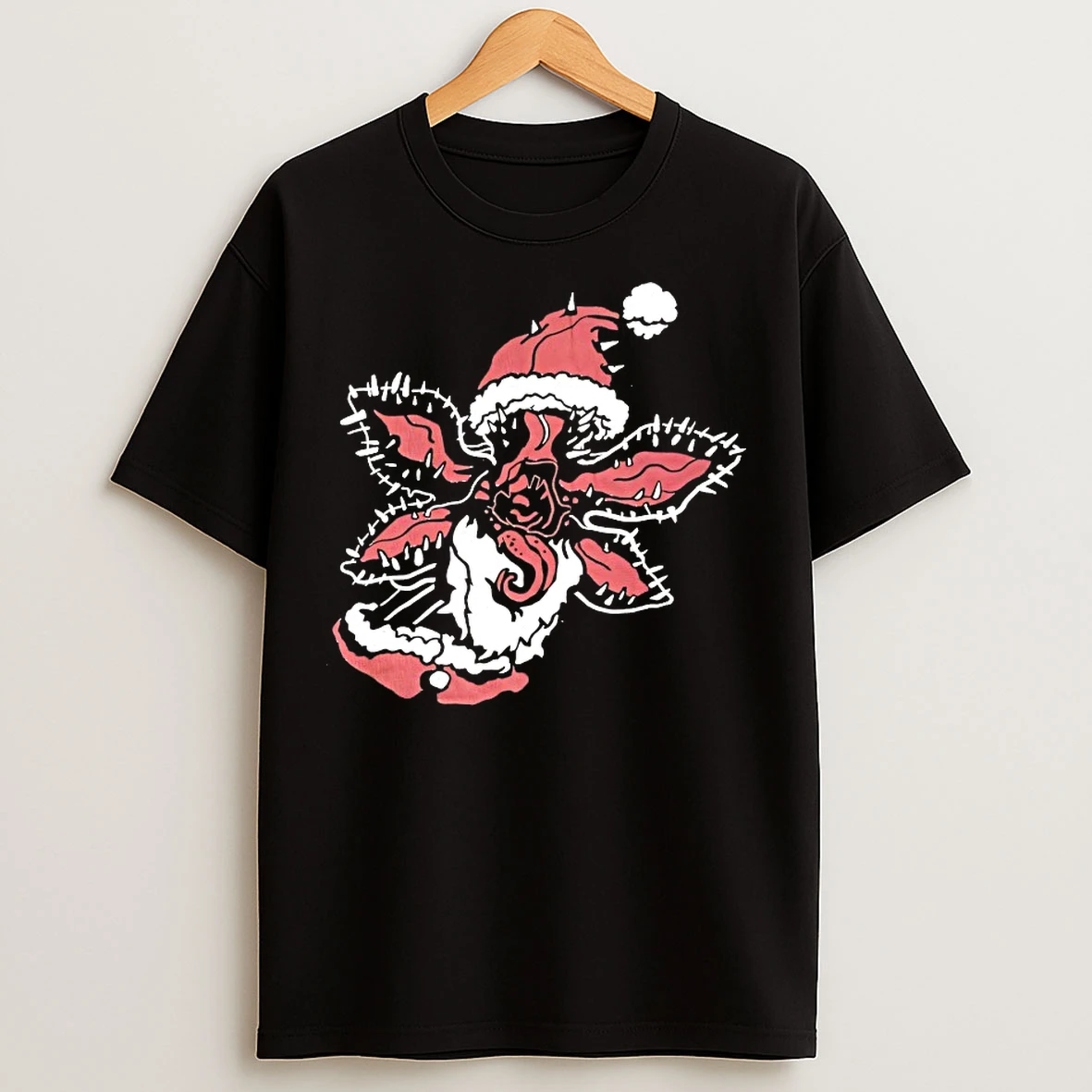 Classic Demogorgon Santa Christmas T Shirts