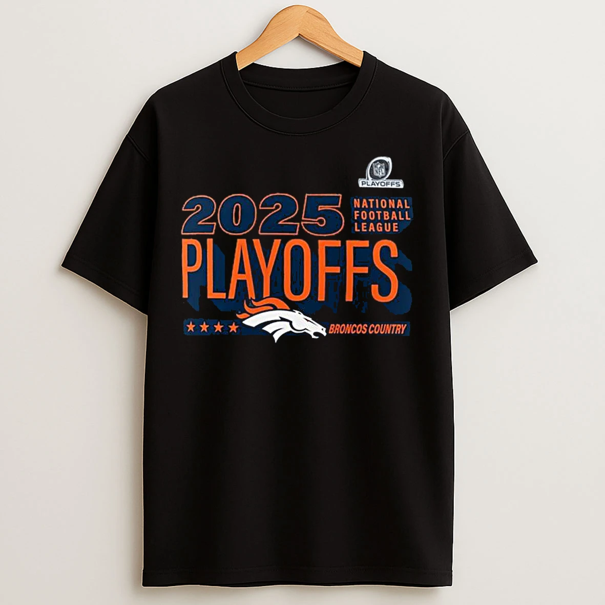 Classic Denver Broncos 2025 Nfl Playoffs Ready T Shirts