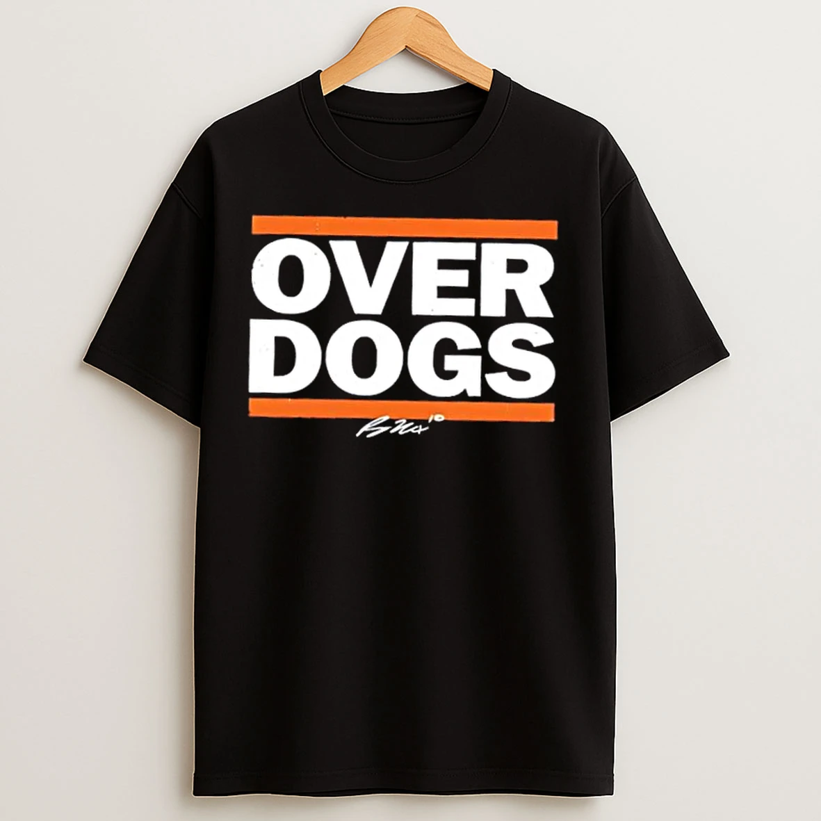 Classic Denver Broncos Bo Nix Overdogs Signature T Shirts