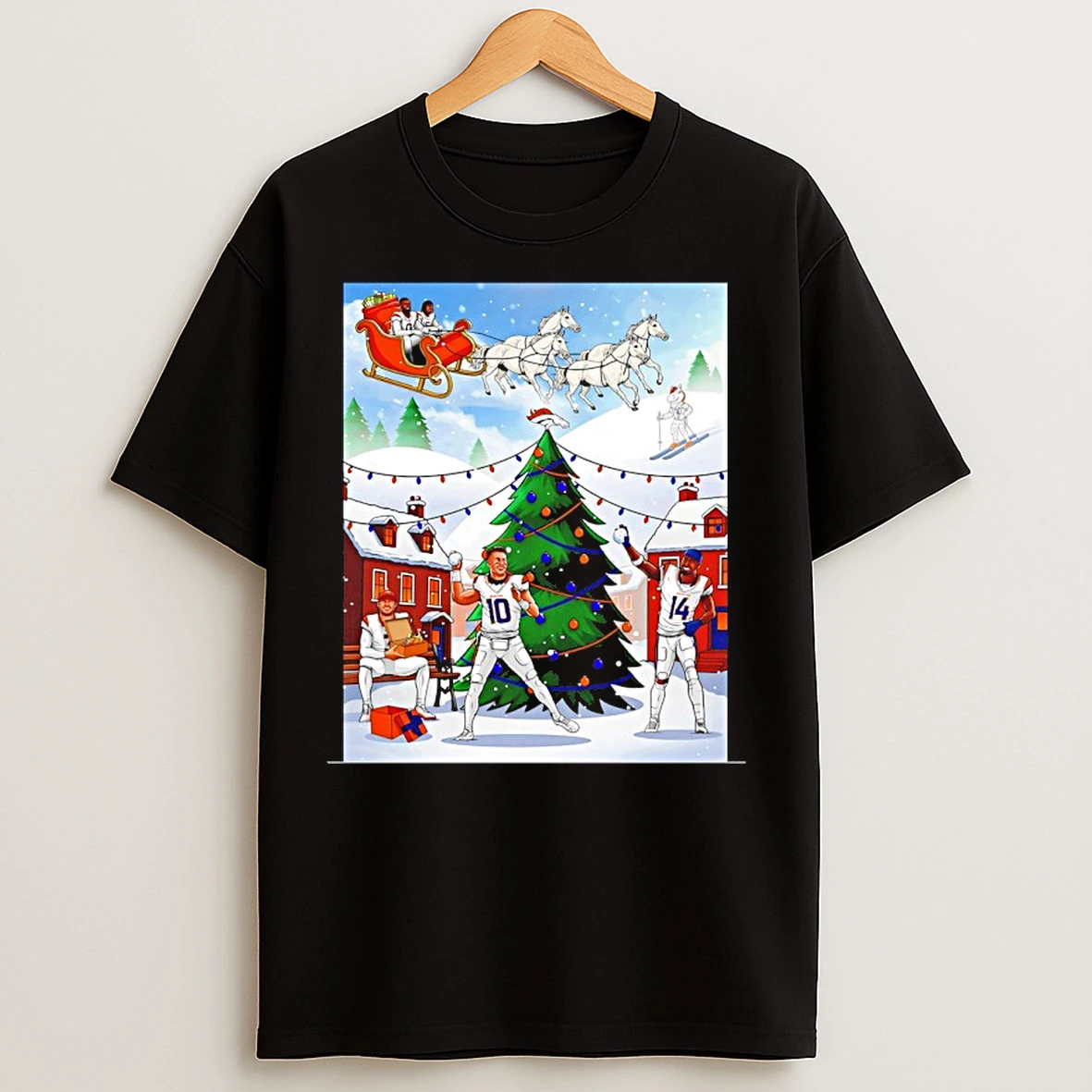 Classic Denver Broncos Happy Holiday 2025 T Shirts