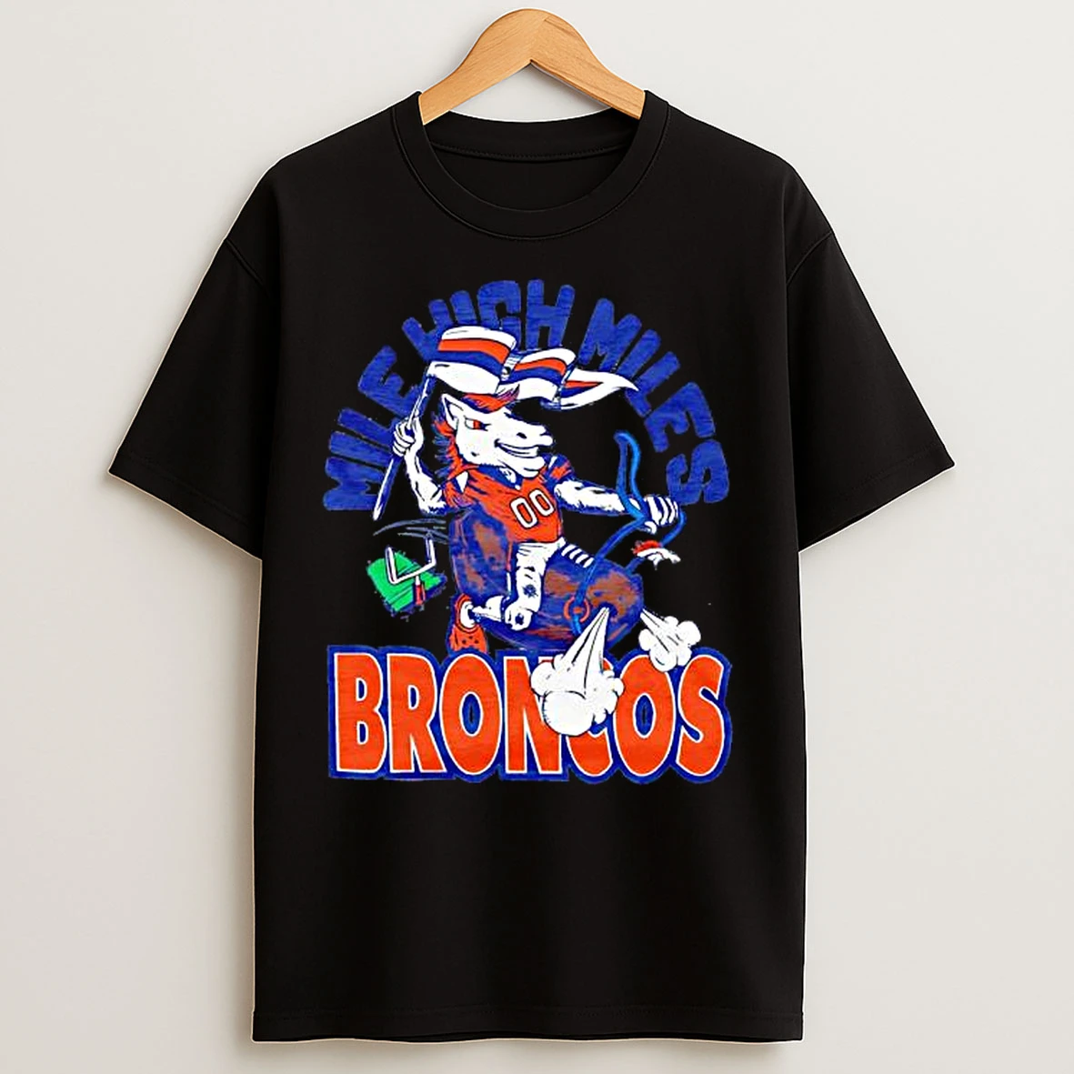 Classic Denver Broncos Miles Mile High Miles T Shirts
