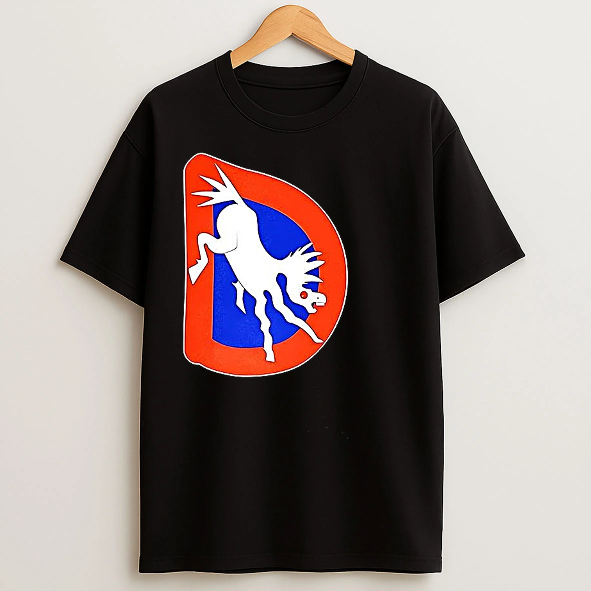 Classic Denver Broncos Logo Parody T Shirts