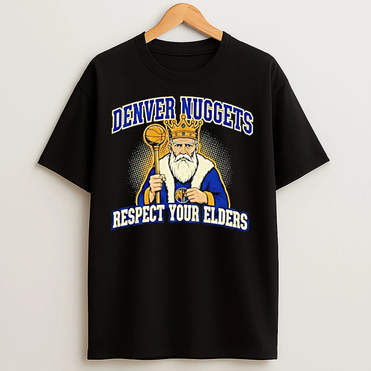 Classic Denver Nuggets Respect Your Elders T Shirts