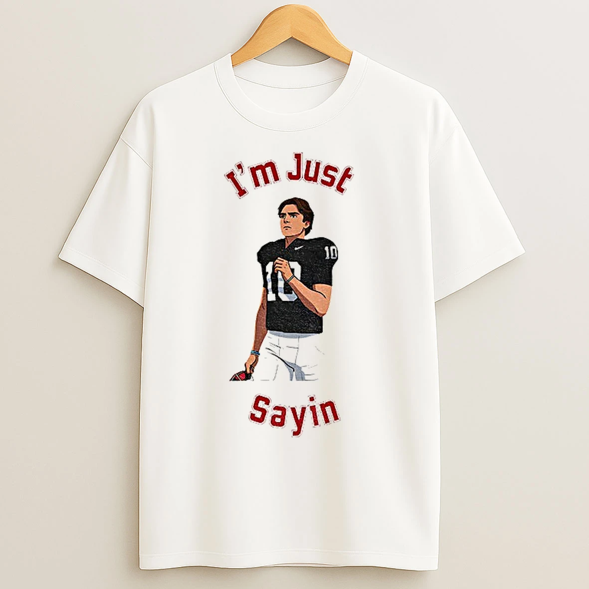 Classic Denzel Burke Ohio State Buckeyes Ncaa Football Im Just Sayin T Shirts