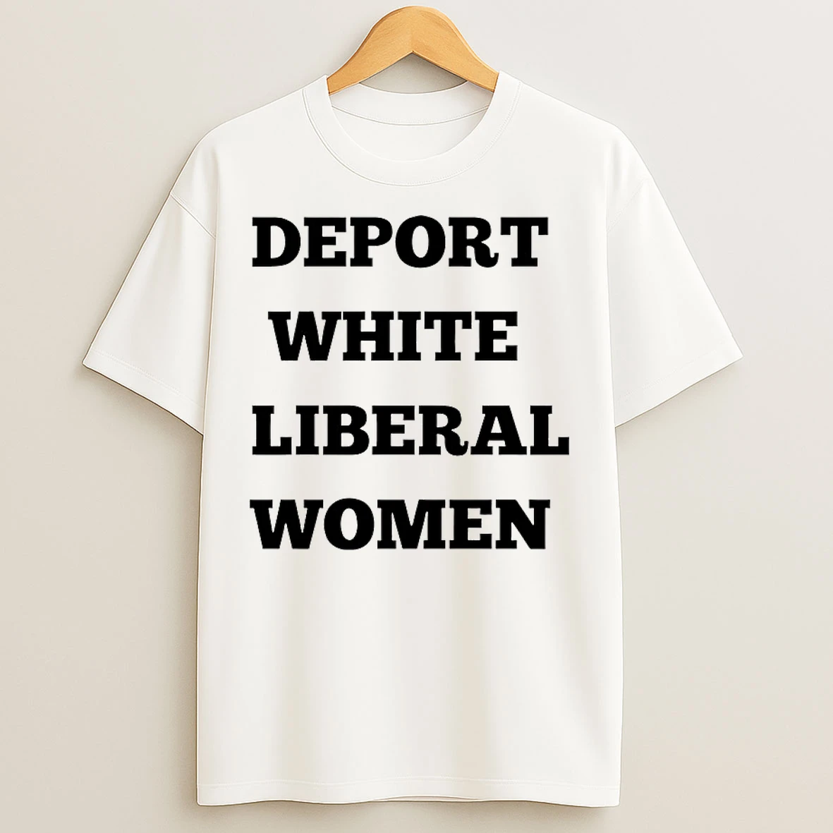 Classic Deport White Liberal Women T Shirts