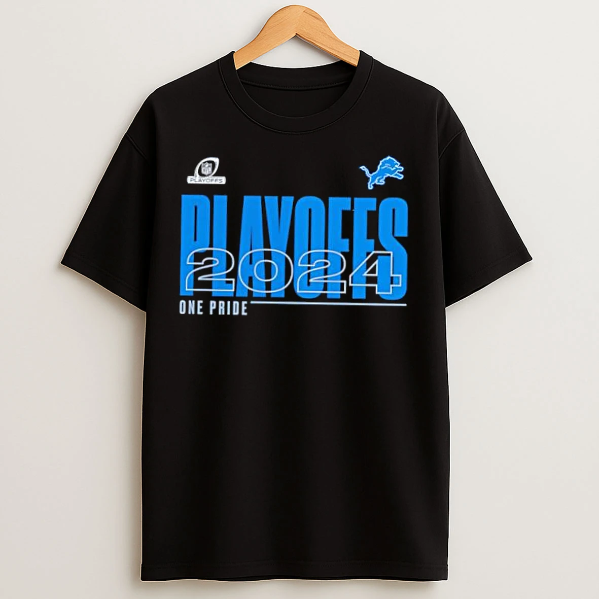 Classic Detroit Lions 2025 One Pride Playoffs Stylish T Shirts