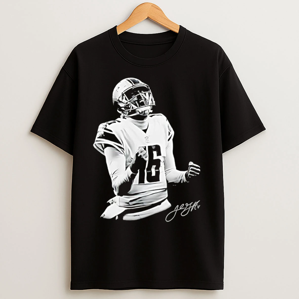 Classic Detroit Lions Jared Goff Quarterback Mvp Player Signature T Shirts