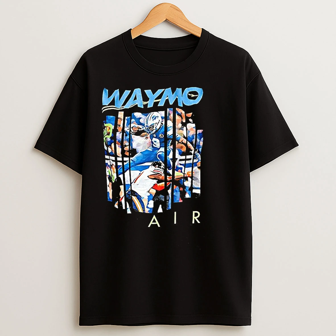 Classic Detroit Lions Waymo Air T Shirts