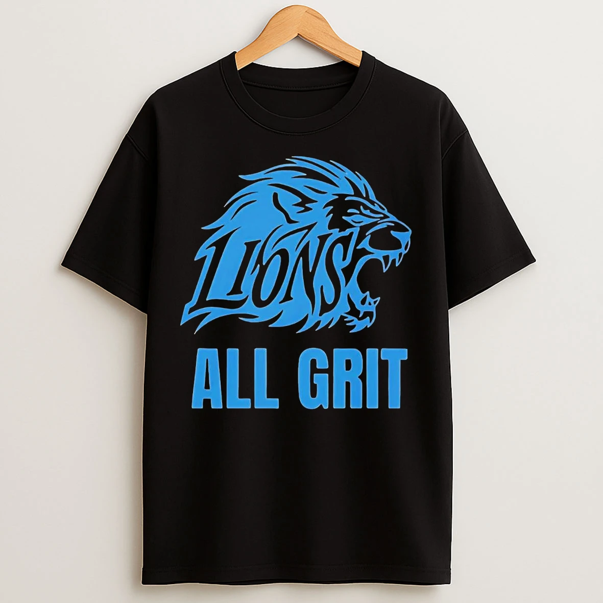 Classic Detroit Lions All Grit T Shirts