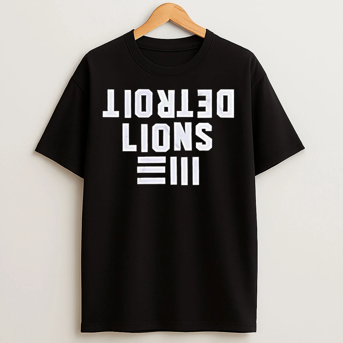 Classic Detroit Lions Reverse T Shirts