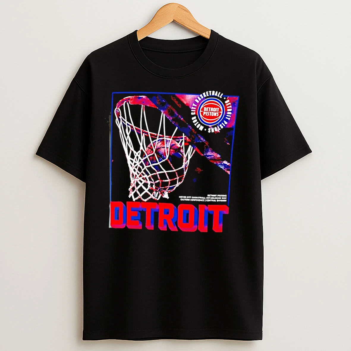 Classic Detroit Pistons Chrome Legacy 2026 Basketball T Shirts