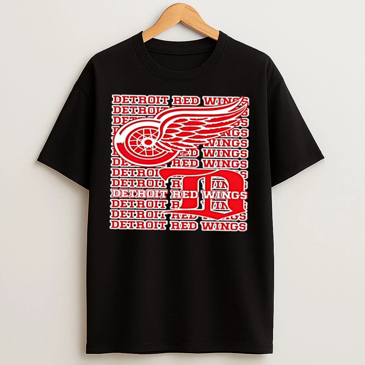 Classic Detroit Red Wings Detroit D Stylish T Shirts