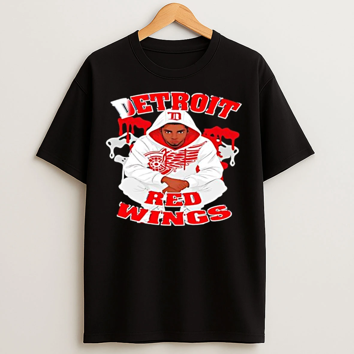 Classic Detroit Red Wings Guy Stylish T Shirts