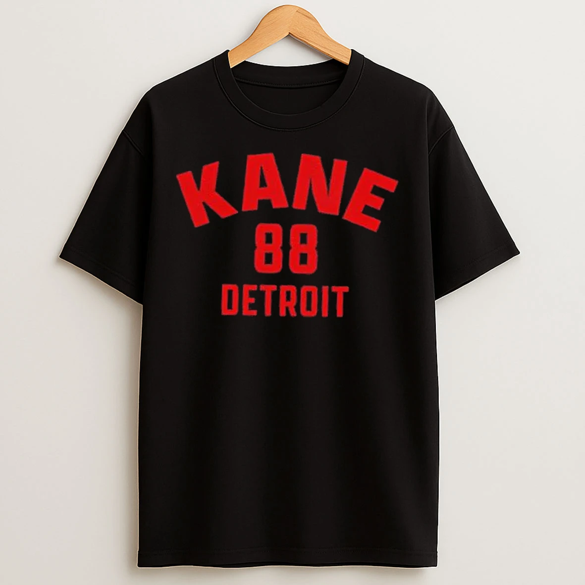 Classic Detroit Red Wings Patrick Kane Detroit Name And Number 88 T Shirts