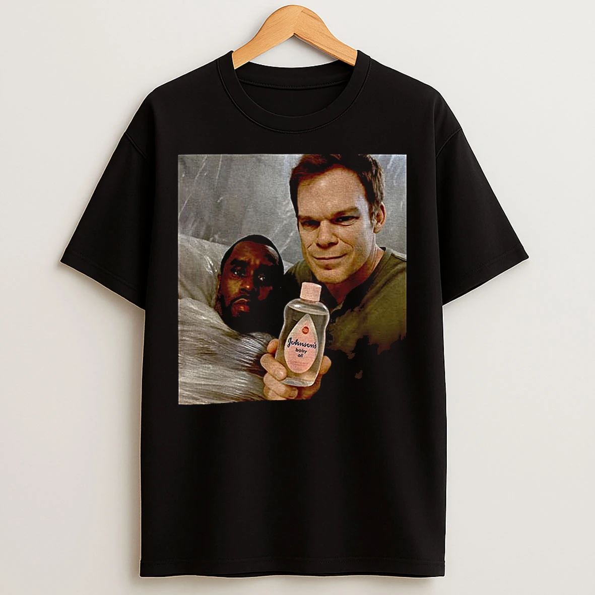Classic Dexter And Diddy Dexter Morgan Victim Baby Oil Lover T Shirts