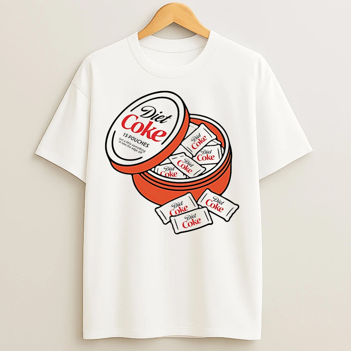 Classic Diet Coke Zyn Pouches T Shirts