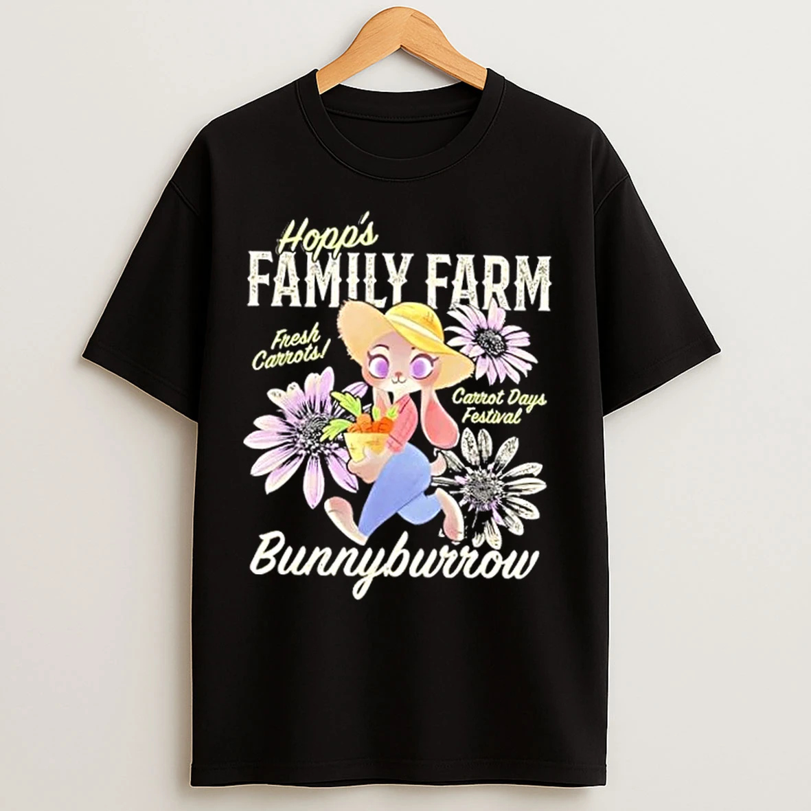 Classic Disney Zootopia 2 Hopps Family Farm From Bunnyburrow T Shirts
