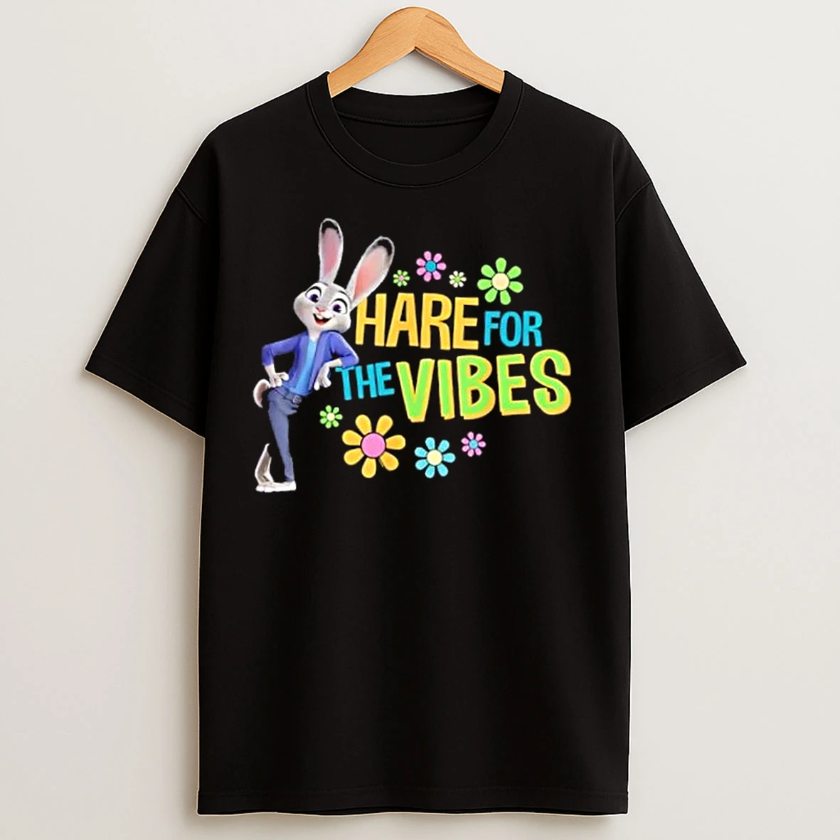 Classic Disney Zootopia Judy Hopps Hare For The Vibes T Shirts