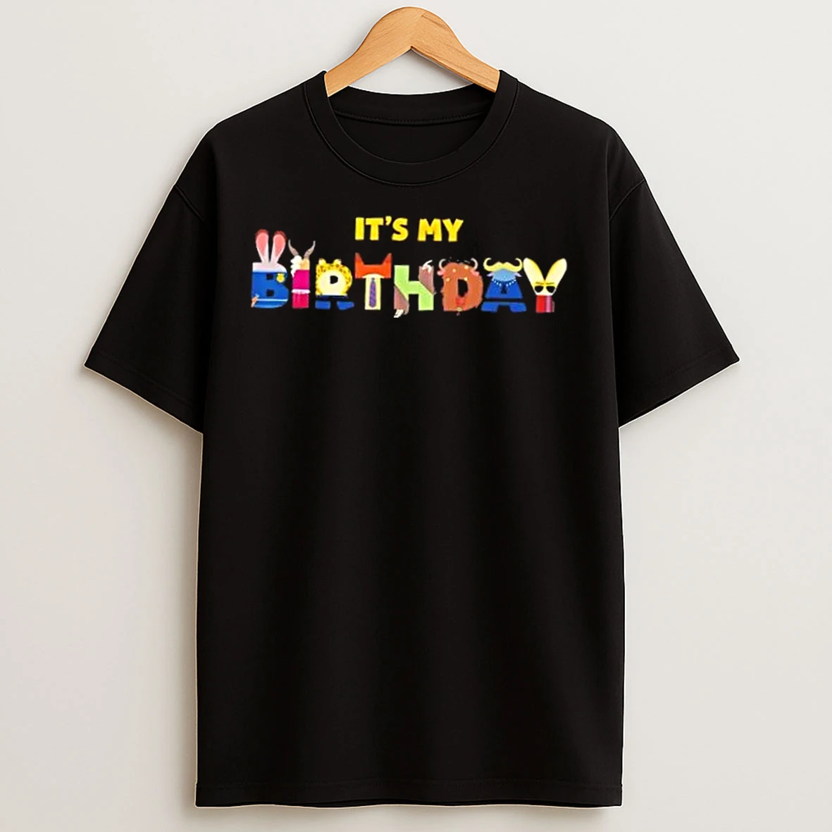 Classic Disney Zootopia Its My Birthday Party Matching T Shirts