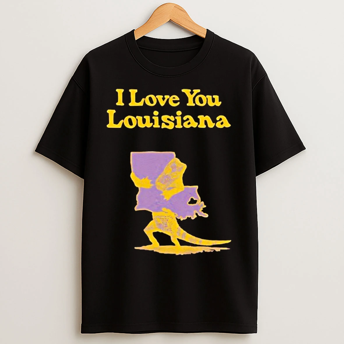 Classic Dno Store Merch I Love You Louisiana State Cat Graphic T Shirts