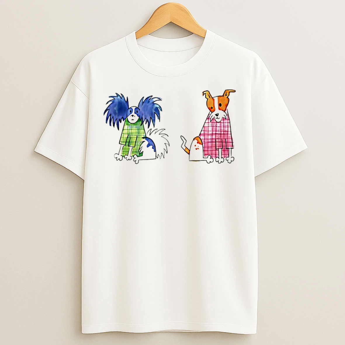Classic Dogs In Jumpers Funny T Shirts