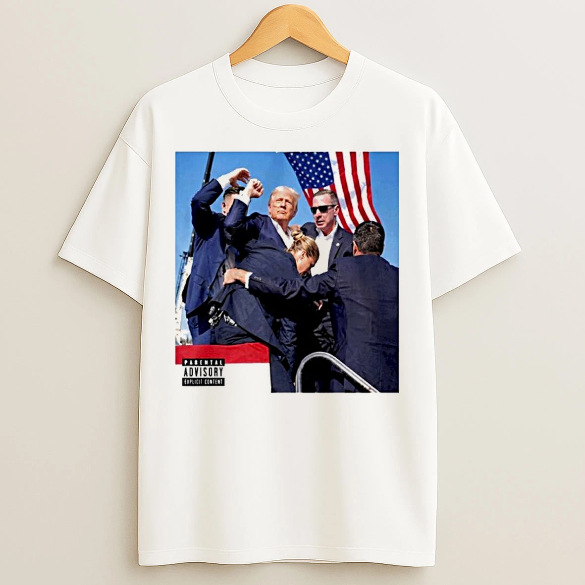 Classic Donald Trump Failed Attempt Old Row Parental Advisory T Shirts