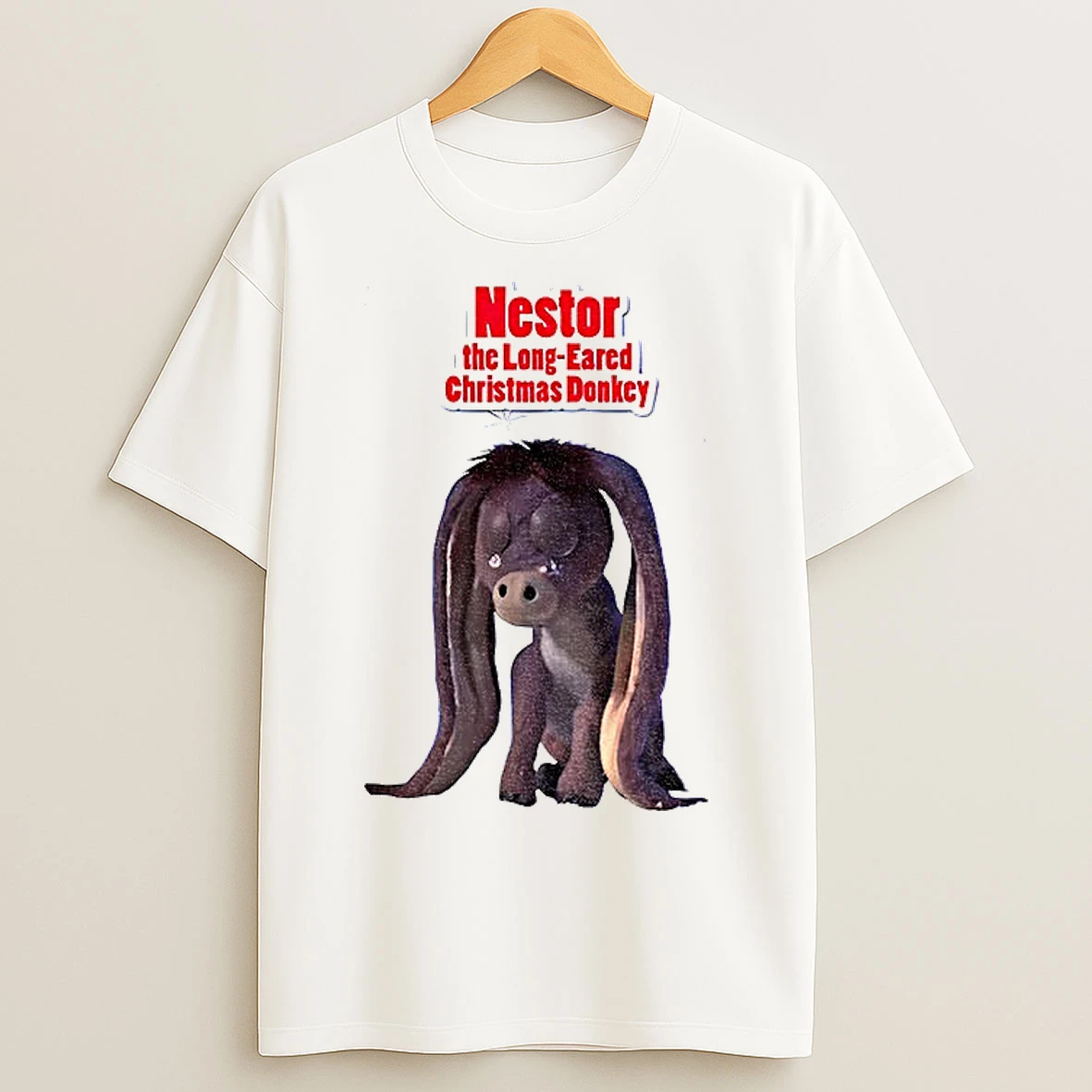 Classic Donkey Nestor The Long Eared Christmas Donkey T Shirts