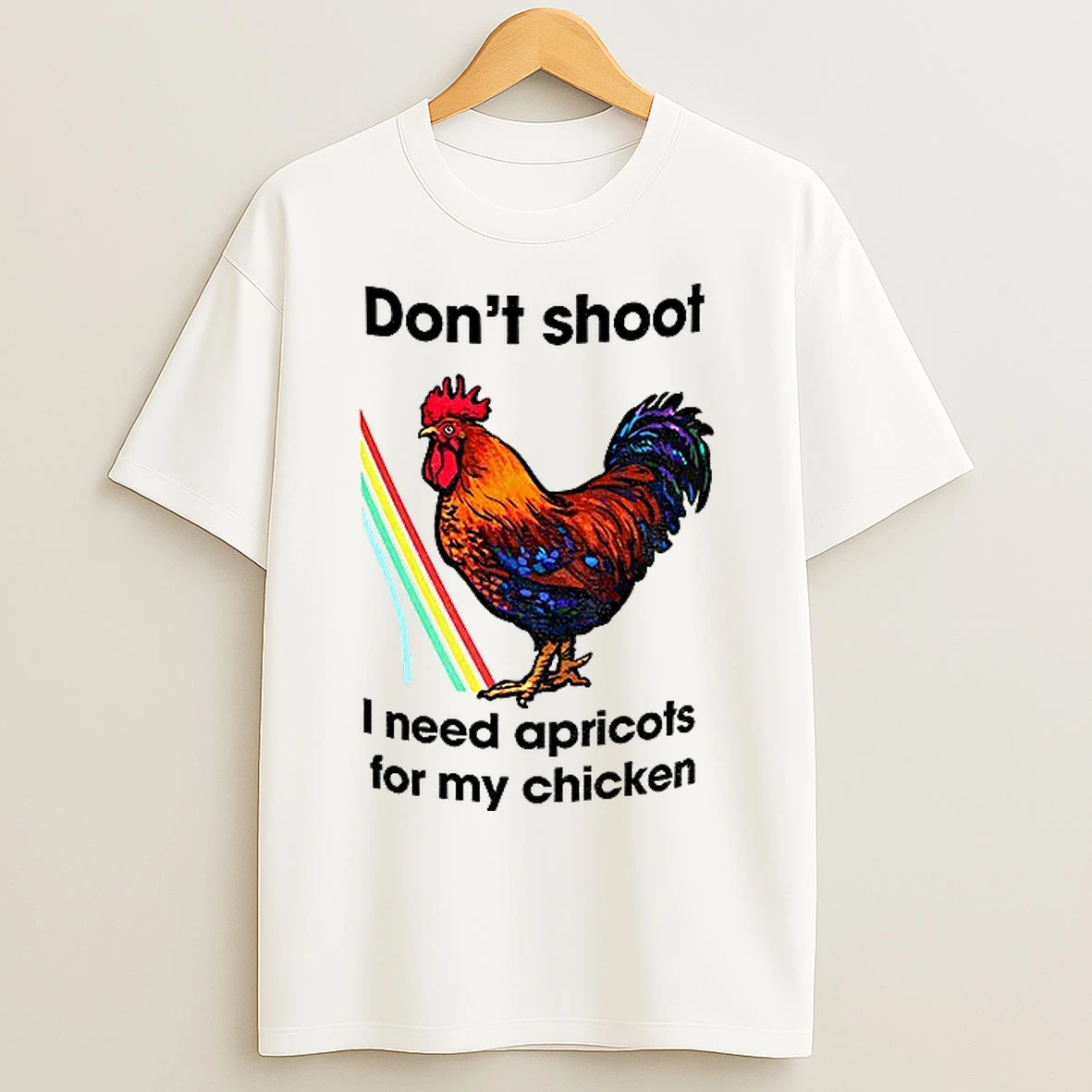 Classic Dont Shoot I Need Apricots For My Chicken Scrappy Arc Raiders T Shirts