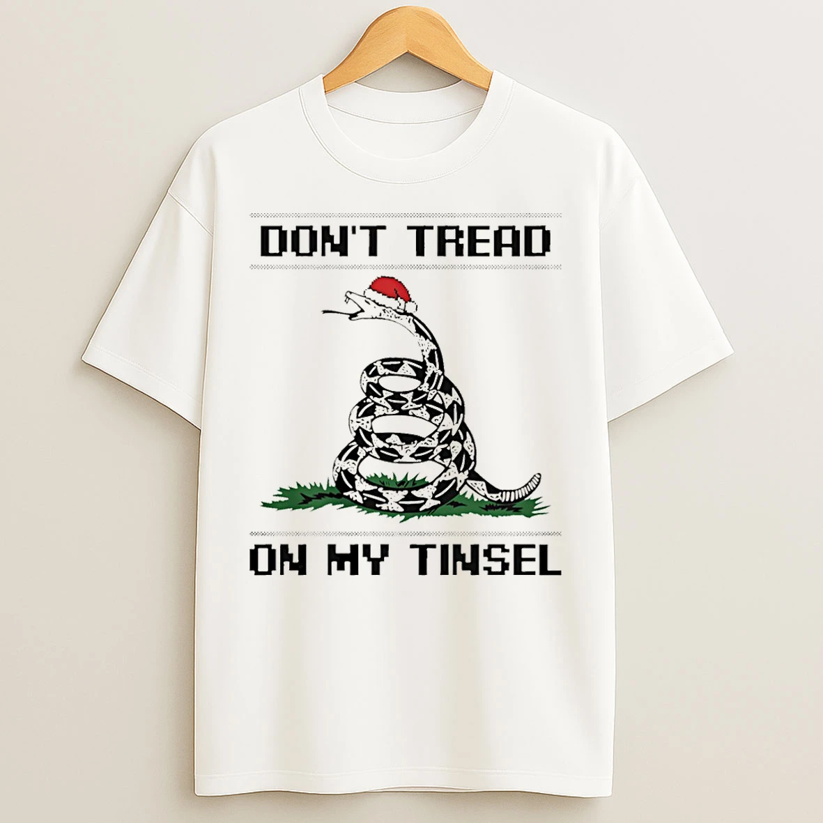 Classic Dont Tread On My Tinsel Gadsden Christmas Christmas T Shirts
