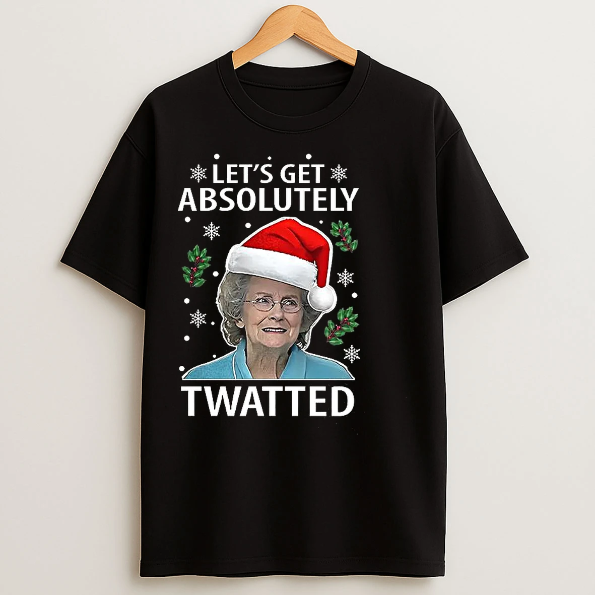 Classic Doris Twatted Tv Show Gavin And Stacey Lets Get Absolutely Twatted Christmas T Shirts