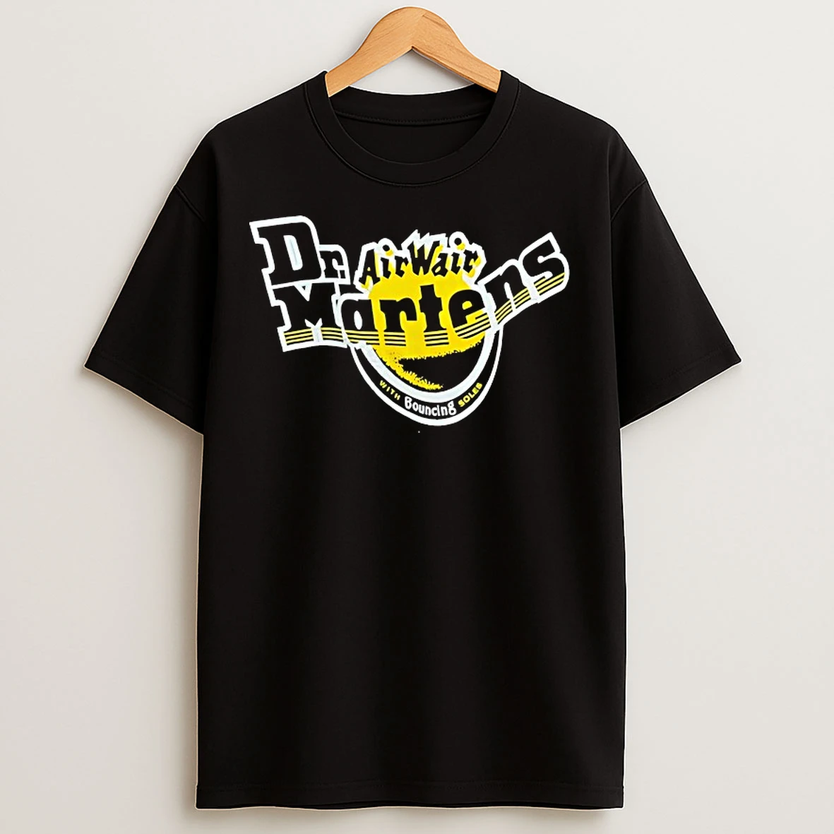 Classic Dr Martens Airwair With Bouncing Soles T Shirts
