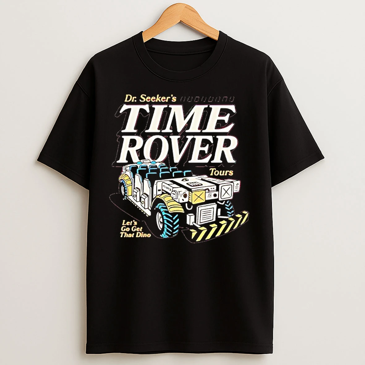 Classic Dr Seekers Time Rover Tours Dinosaur Ride T Shirts