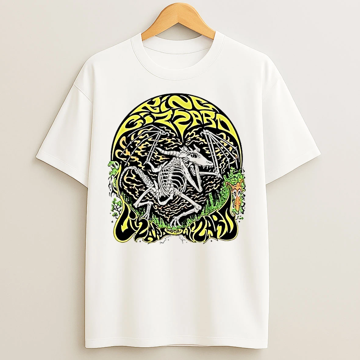 Classic Dragon Skeleton King Gizzard And The Lizard Wizard T Shirts