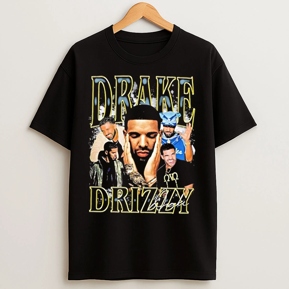 Classic Drake Drizzy Ovo Graphic Signature T Shirts
