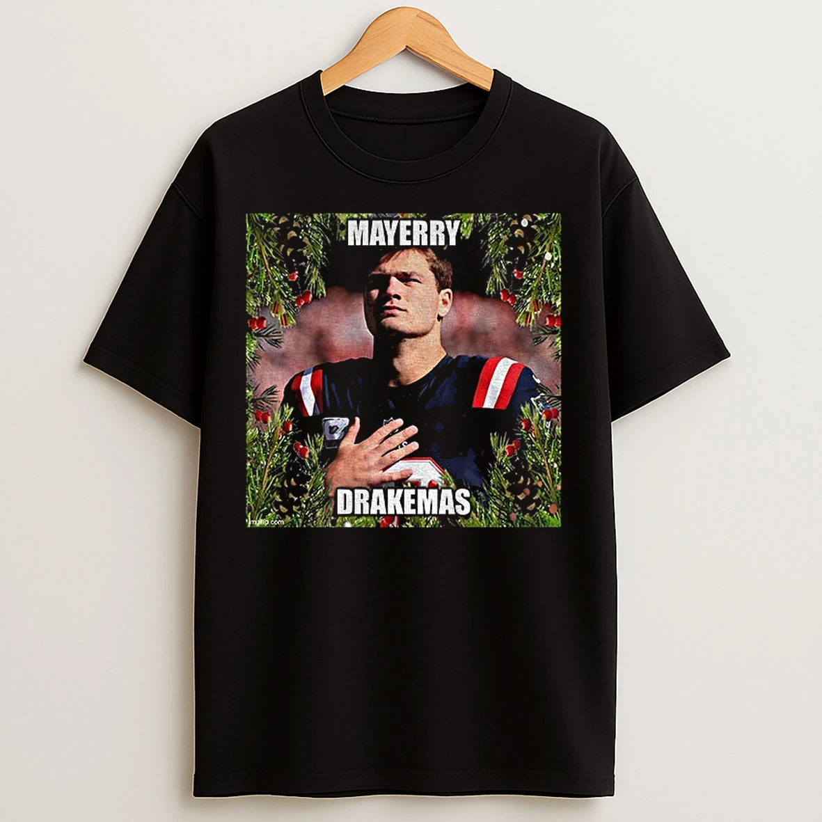 Classic Drake Maye Christmas Mayerry Drakemas T Shirts
