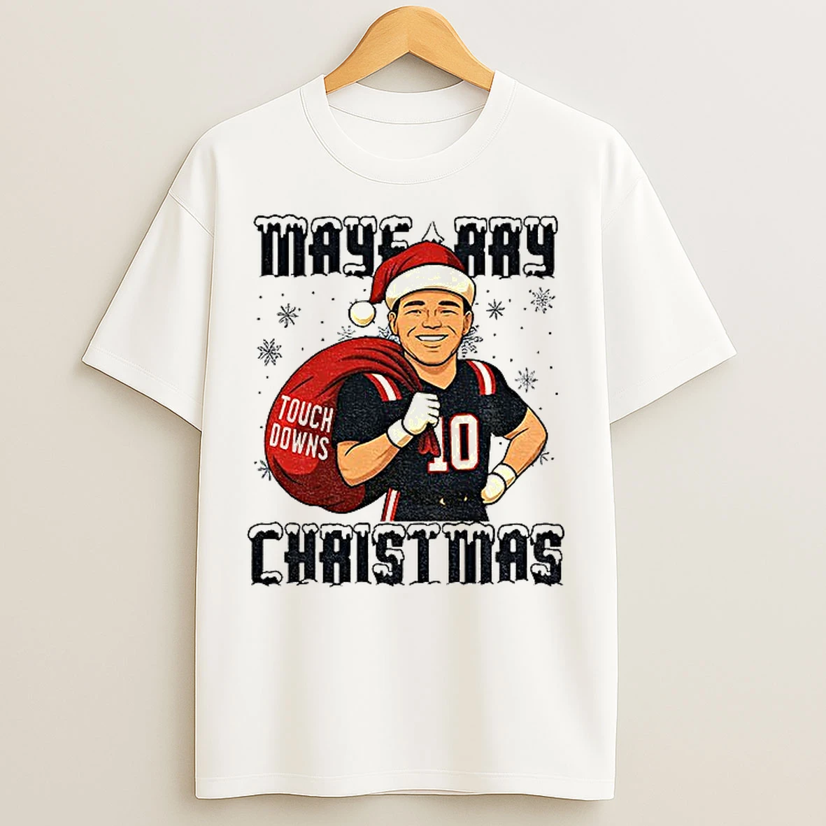 Classic Drake Maye Christmas Vintage Maye Rry Christmas T Shirts