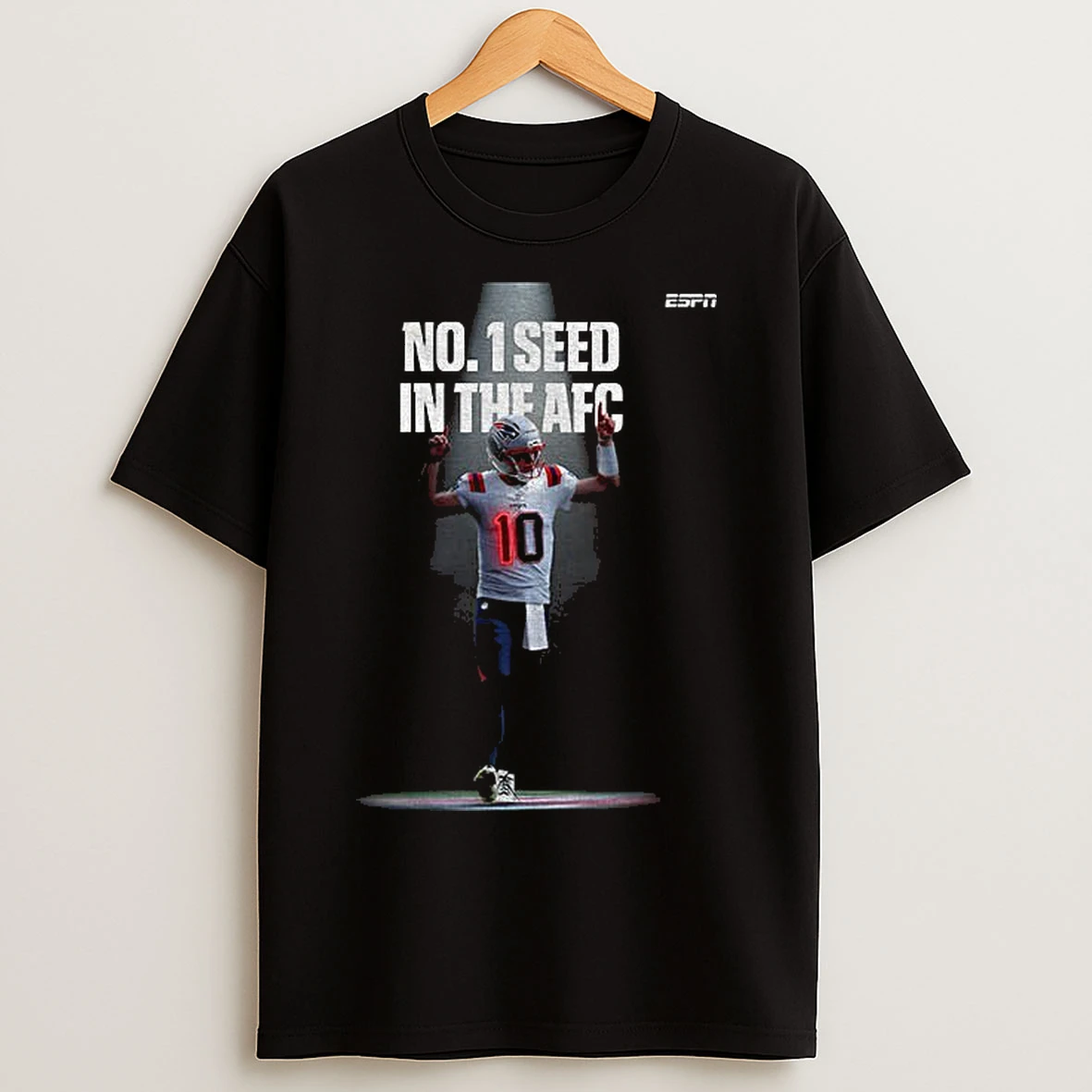 Classic Drake Maye Patriots The Afcs No 1 Seed T Shirts