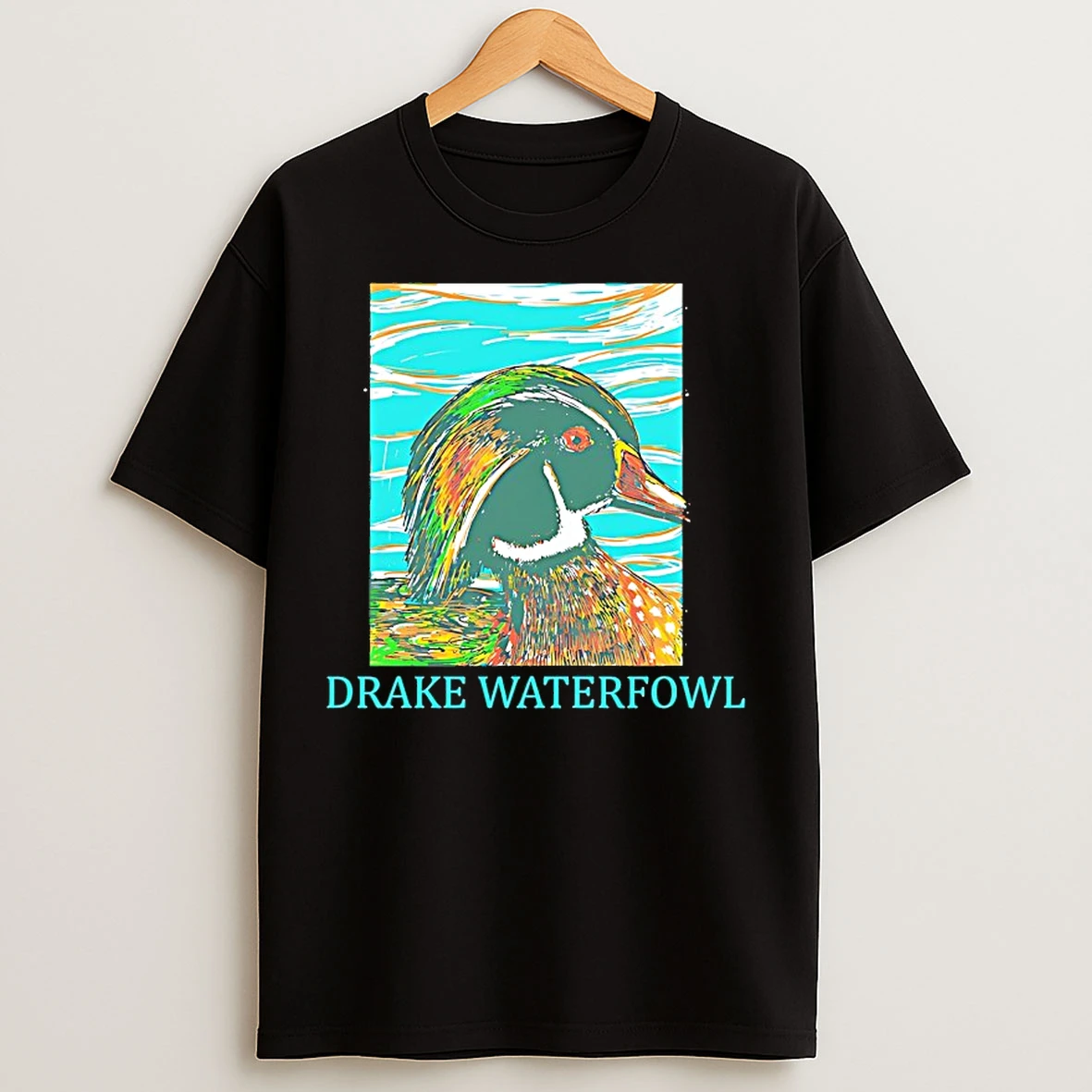 Classic Drake Waterfowl Pop Art Wood Duck T Shirts